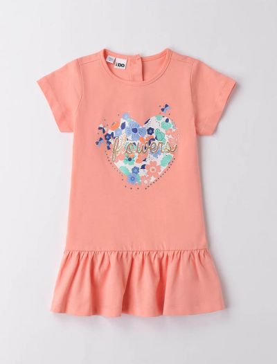 Abito manica corta I Do - pesca