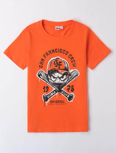 T-shirt manica corta I Do - arancione