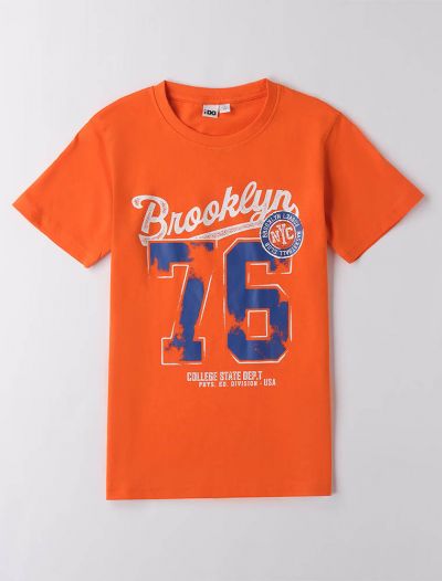 T-shirt manica corta I Do - arancione