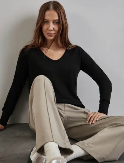 Maglia manica lunga Street One - nero