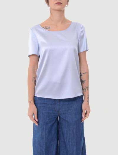 Camicia manica corta Pennypink - azzurro