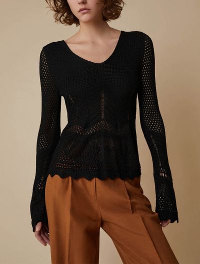 Maglia manica lunga Pennyblack - nero