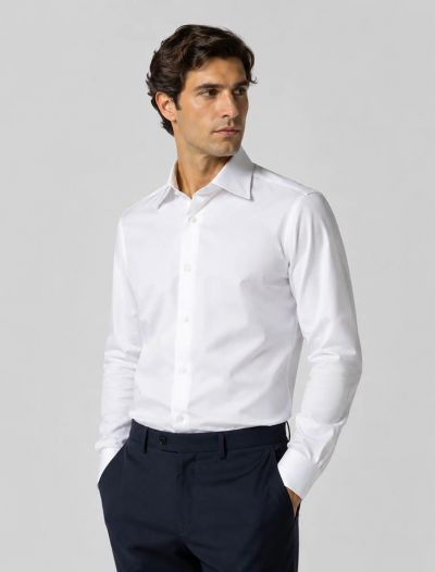 Camicia manica lunga Bottega Artigiana - bianco