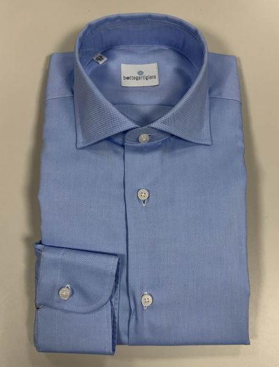 Camicia manica lunga Bottega Artigiana - azzurro