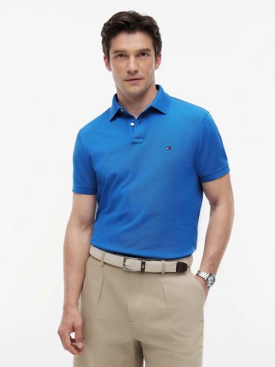 Polo manica corta Tommy Hilfiger - blue