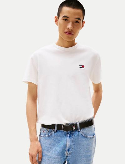 T-shirt manica corta Tommy Jeans - ecru