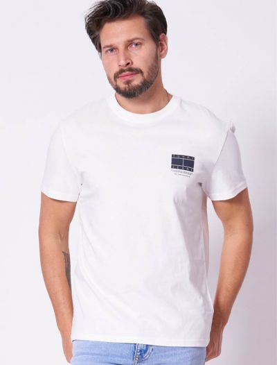 T-shirt manica corta Tommy Jeans - ecru