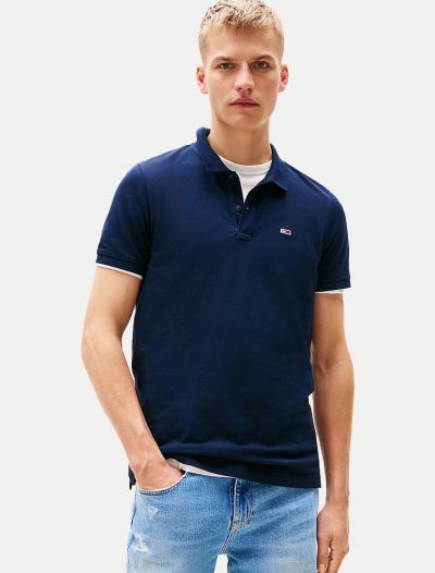 Polo manica corta Tommy Jeans - dark navy