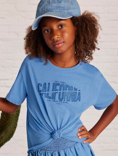 T-shirt manica corta Mayoral - oceano