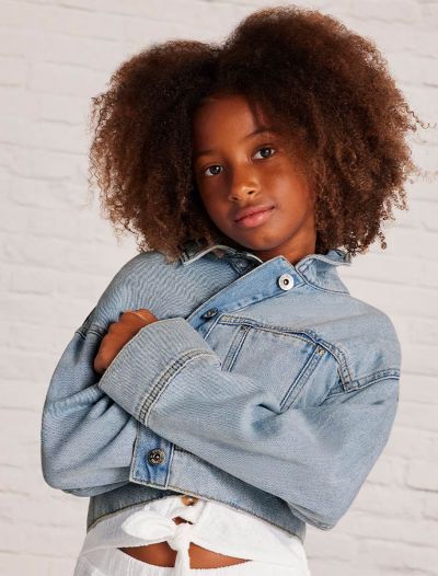 Giubbino in jeans Mayoral - chiaro