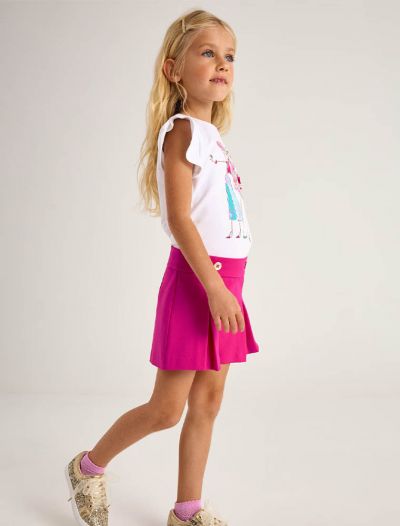 Pantalone corto Mayoral - magenta