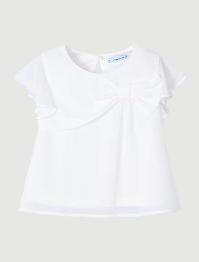 Camicia manica corta Mayoral - ecru