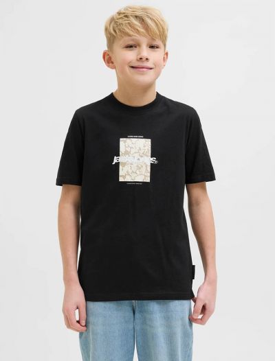 T-shirt manica corta Jack & Jones - black