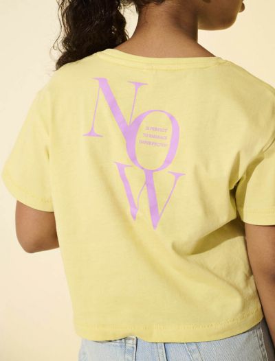 T-shirt manica corta Only - giallo