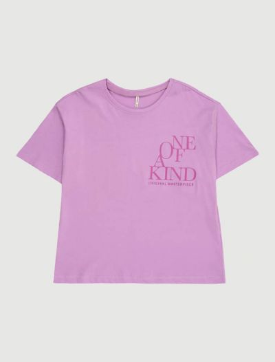 T-shirt manica corta Only - lilla