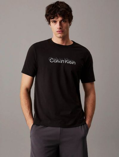 T-shirt manica corta sportiva Calvin Klein Sport - black