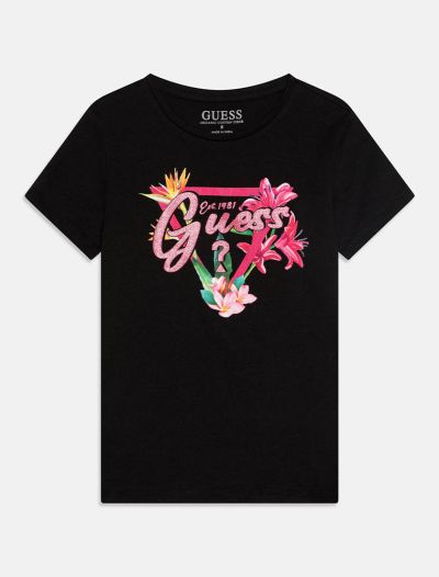 T-shirt manica corta Guess - black