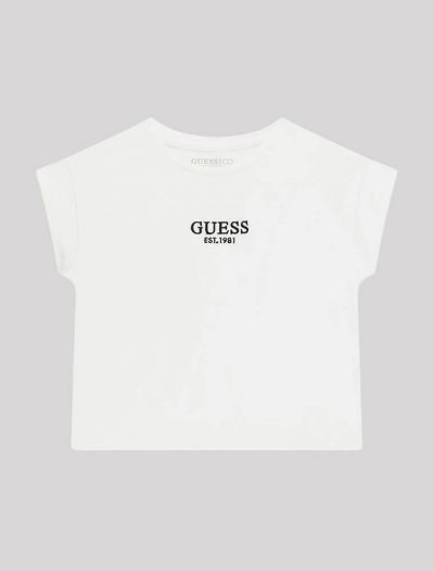 T-shirt manica corta Guess - white