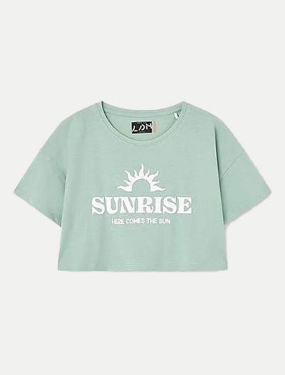 T-shirt manica corta Losan - green