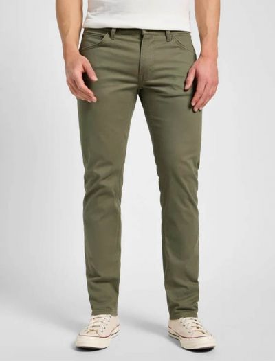 Pantalone casual 5 tasche Lee - green