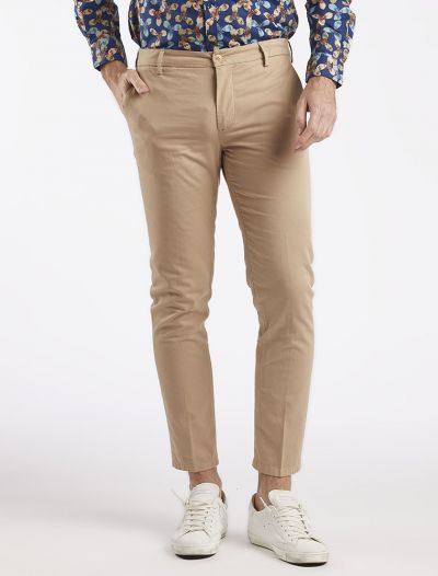 Pantalone casual Teleria Zed - beige