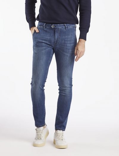 Pantalone jeans Teleria Zed - blu jeans medio