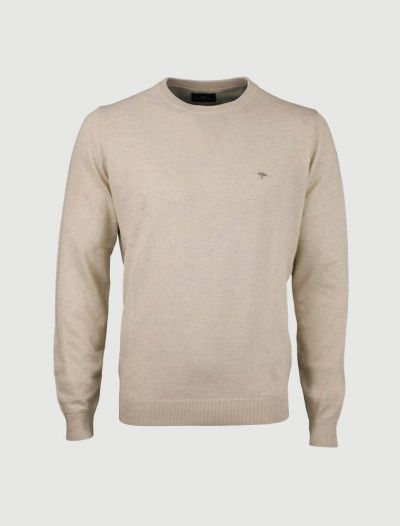 Maglia manica lunga casual Fynch-hatton - gesso