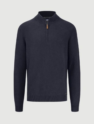 Lupetto zip Fynch-hatton - blu