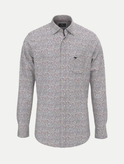 Camicia manica lunga casual Fynch-hatton - fantasia rosso