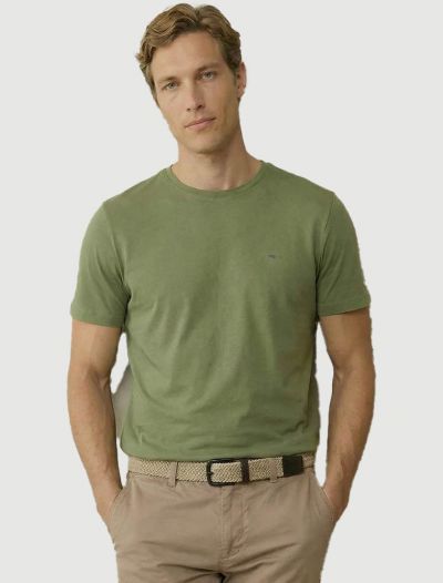 T-shirt manica corta Fynch-hatton - avocado