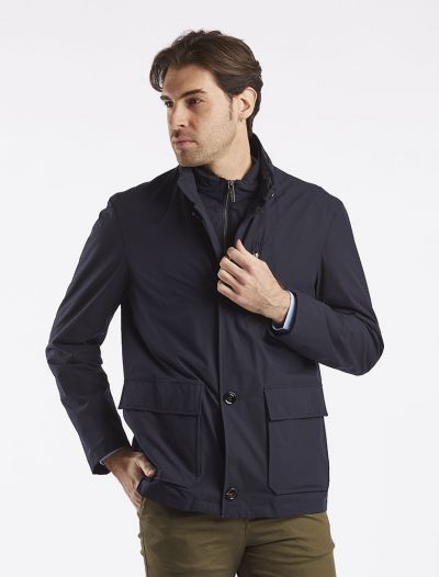 Giaccone Bugatti - blu