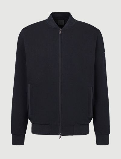 Maglia in felpa aperta Bugatti - blu