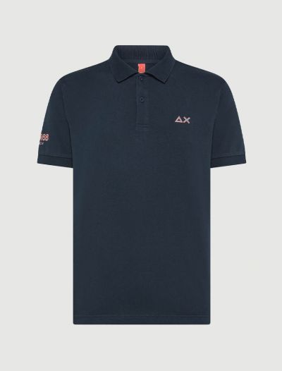 Polo manica corta Sun68 - navy