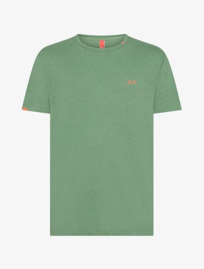 T-shirt manica corta Sun68 - salvia
