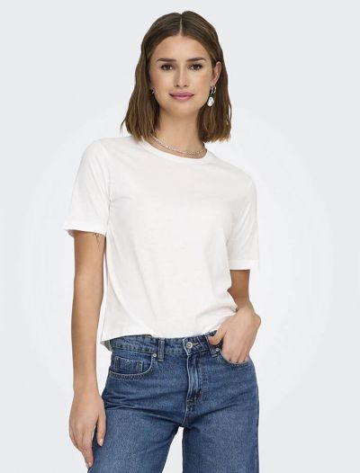 T-shirt manica corta Jdy - cloud dancer