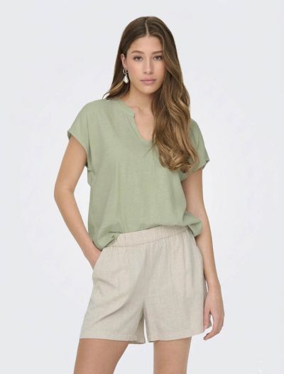 Camicia manica corta Jdy - salvia