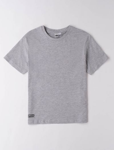 T-shirt manica corta I Do - grigio melange