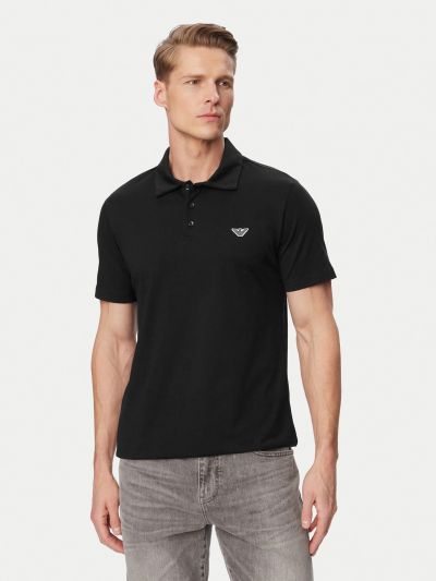 Polo manica corta Emporio Armani - nero