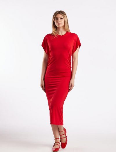 Abito Artigli - rosso