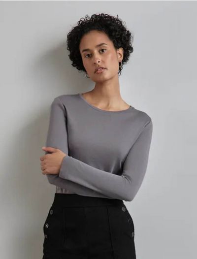 Maglia manica lunga Street One - grey