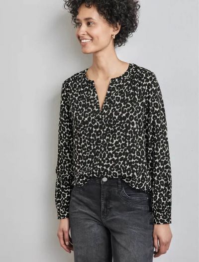 Camicia manica lunga Street One - black