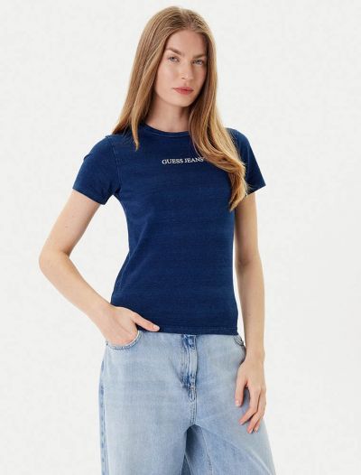 T-shirt manica corta Guess Jeans - blu