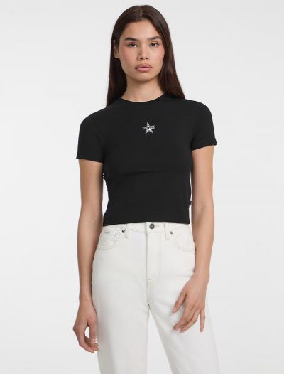 T-shirt manica corta Guess Jeans - black