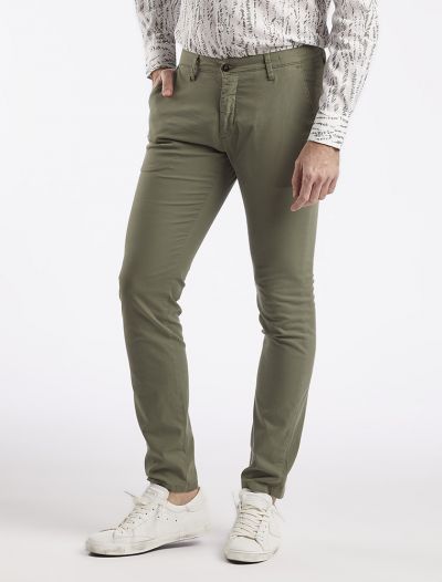 Pantalone casual Stpants - salvia