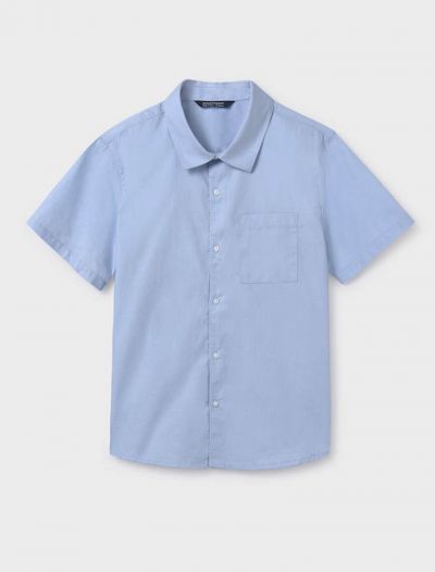 Camicia manica corta Mayoral - cielo