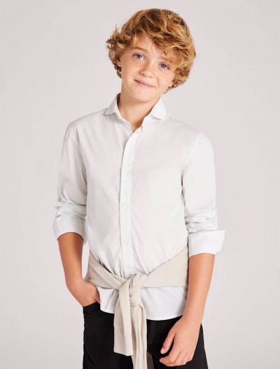 Camicia manica lunga Mayoral - bianco