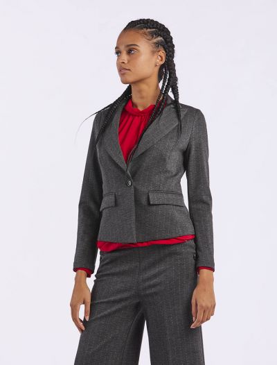 Giacca Fly Girl - piombo