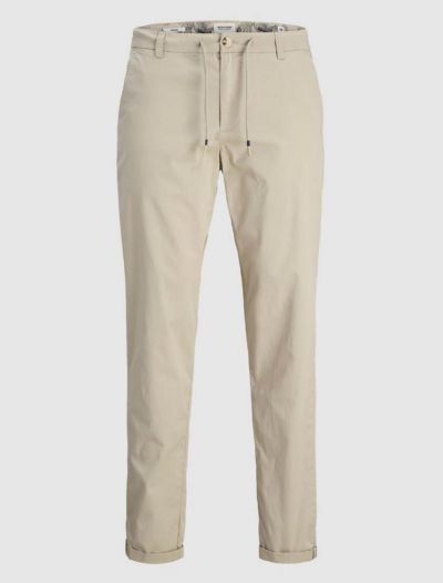 Pantalone casual Jack & Jones - taupe