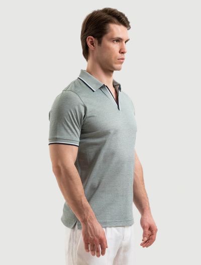 Polo manica corta Gran Sasso - verde