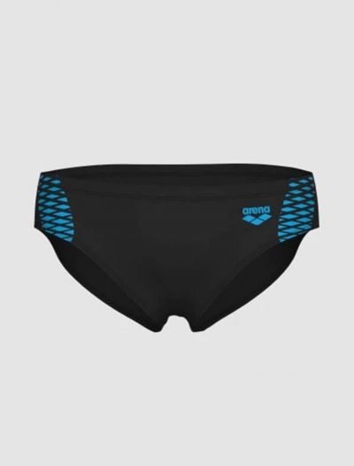 Costume slip Arena - nero turchese